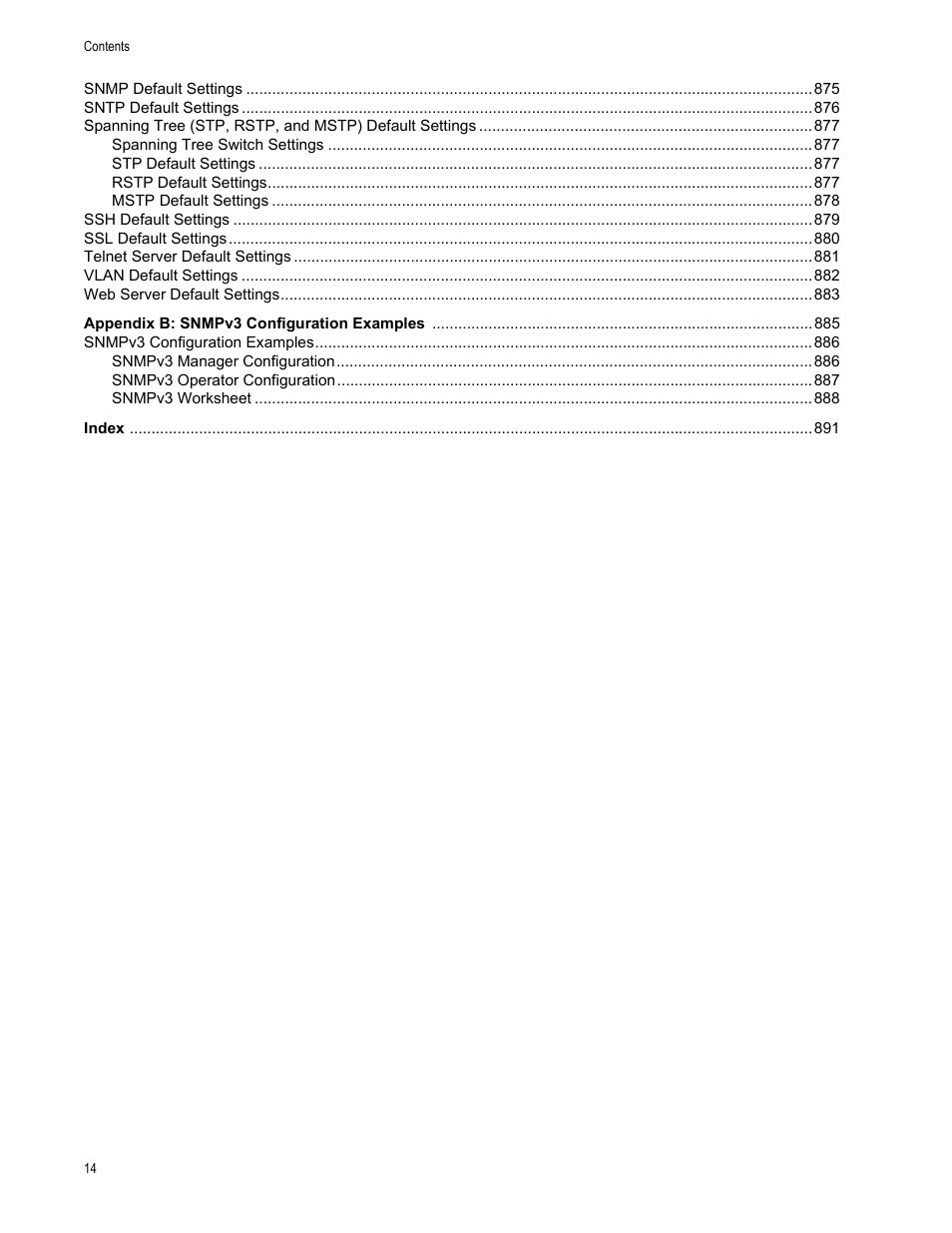 Allied Telesis AT-S63 User Manual | Page 14 / 902