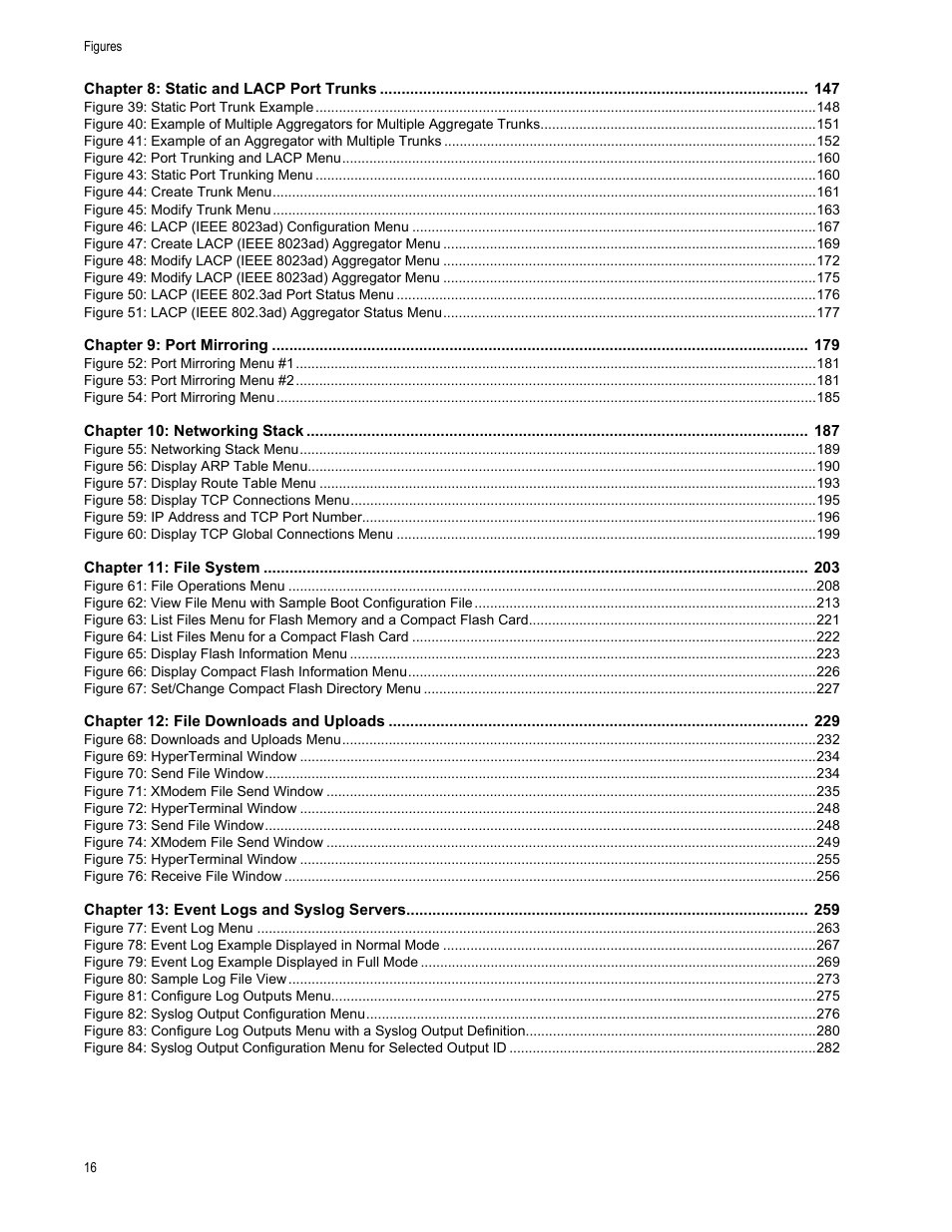 Allied Telesis AT-S63 User Manual | Page 16 / 902