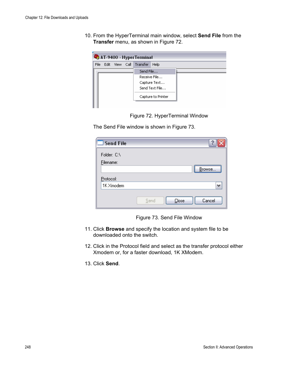 Allied Telesis AT-S63 User Manual | Page 248 / 902