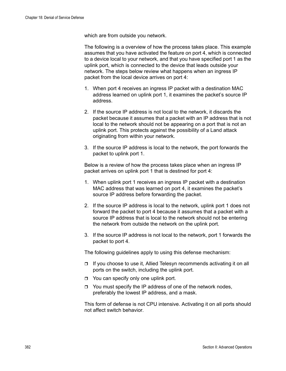 Allied Telesis AT-S63 User Manual | Page 382 / 902