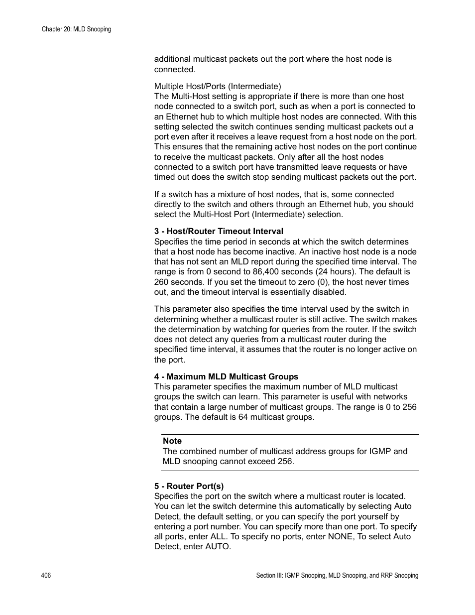 Allied Telesis AT-S63 User Manual | Page 406 / 902