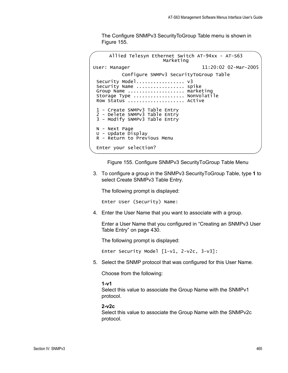 Allied Telesis AT-S63 User Manual | Page 465 / 902