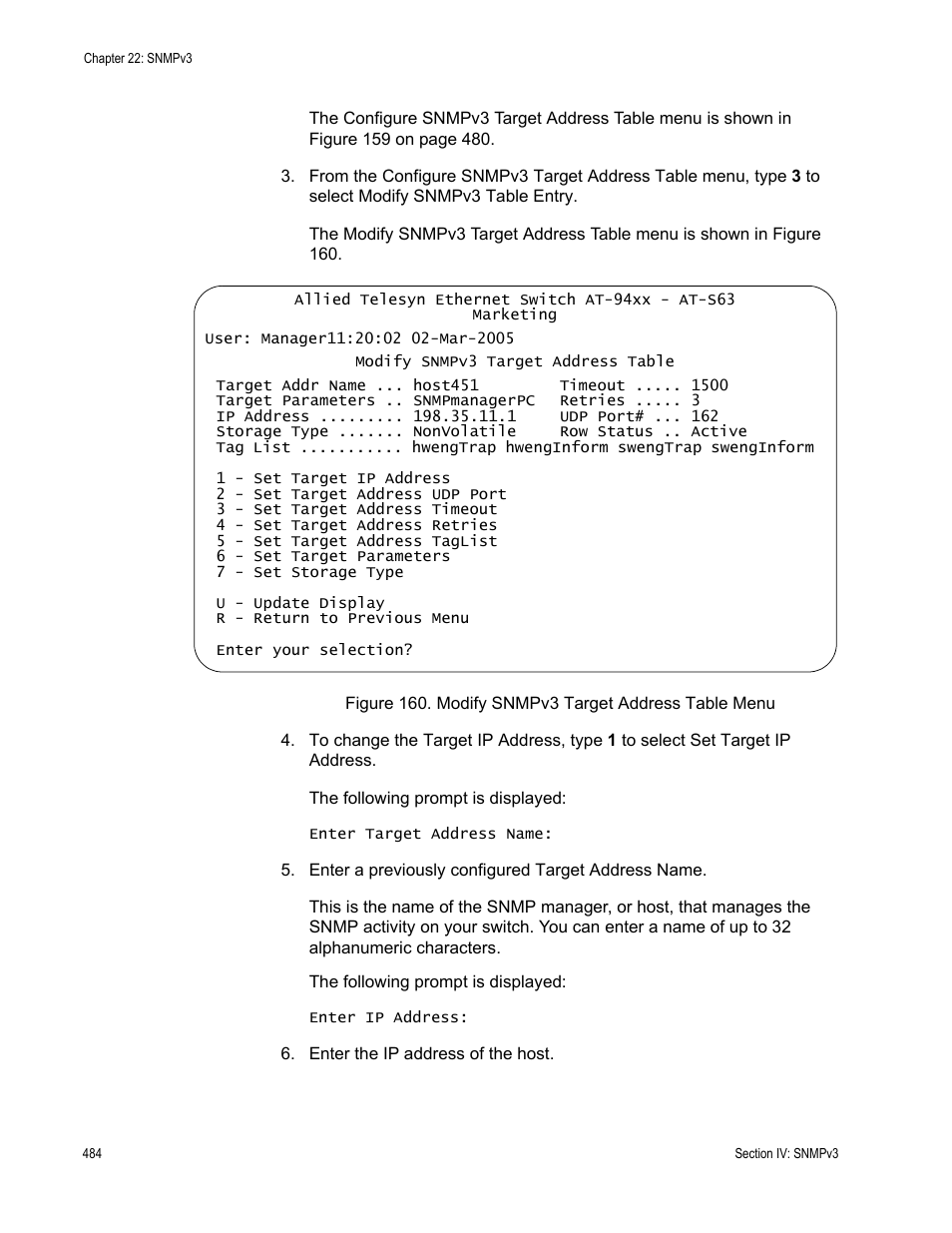 Allied Telesis AT-S63 User Manual | Page 484 / 902