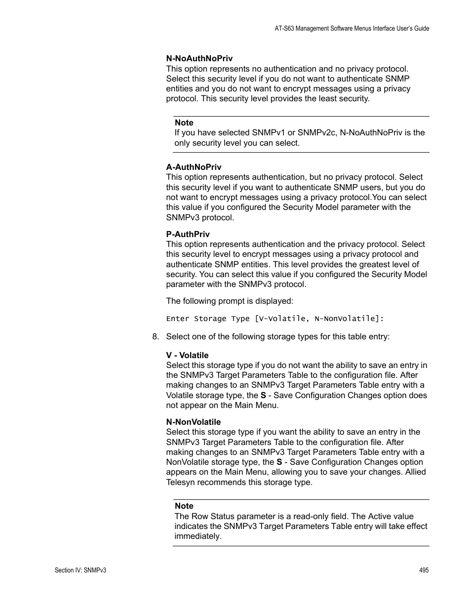 Allied Telesis AT-S63 User Manual | Page 495 / 902