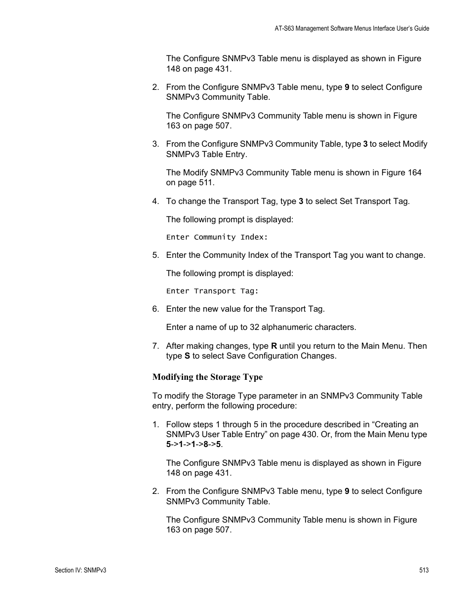 Allied Telesis AT-S63 User Manual | Page 513 / 902