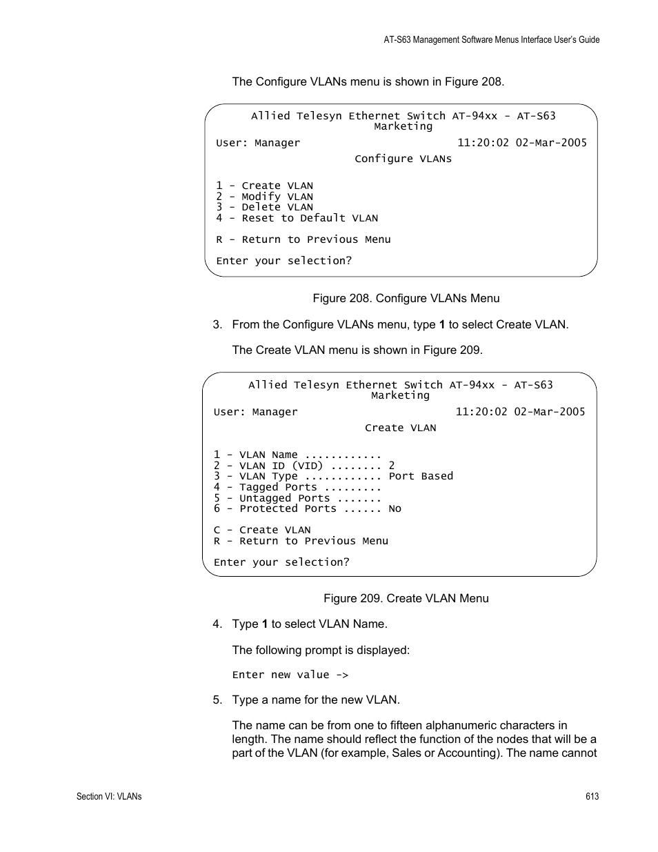 Allied Telesis AT-S63 User Manual | Page 613 / 902