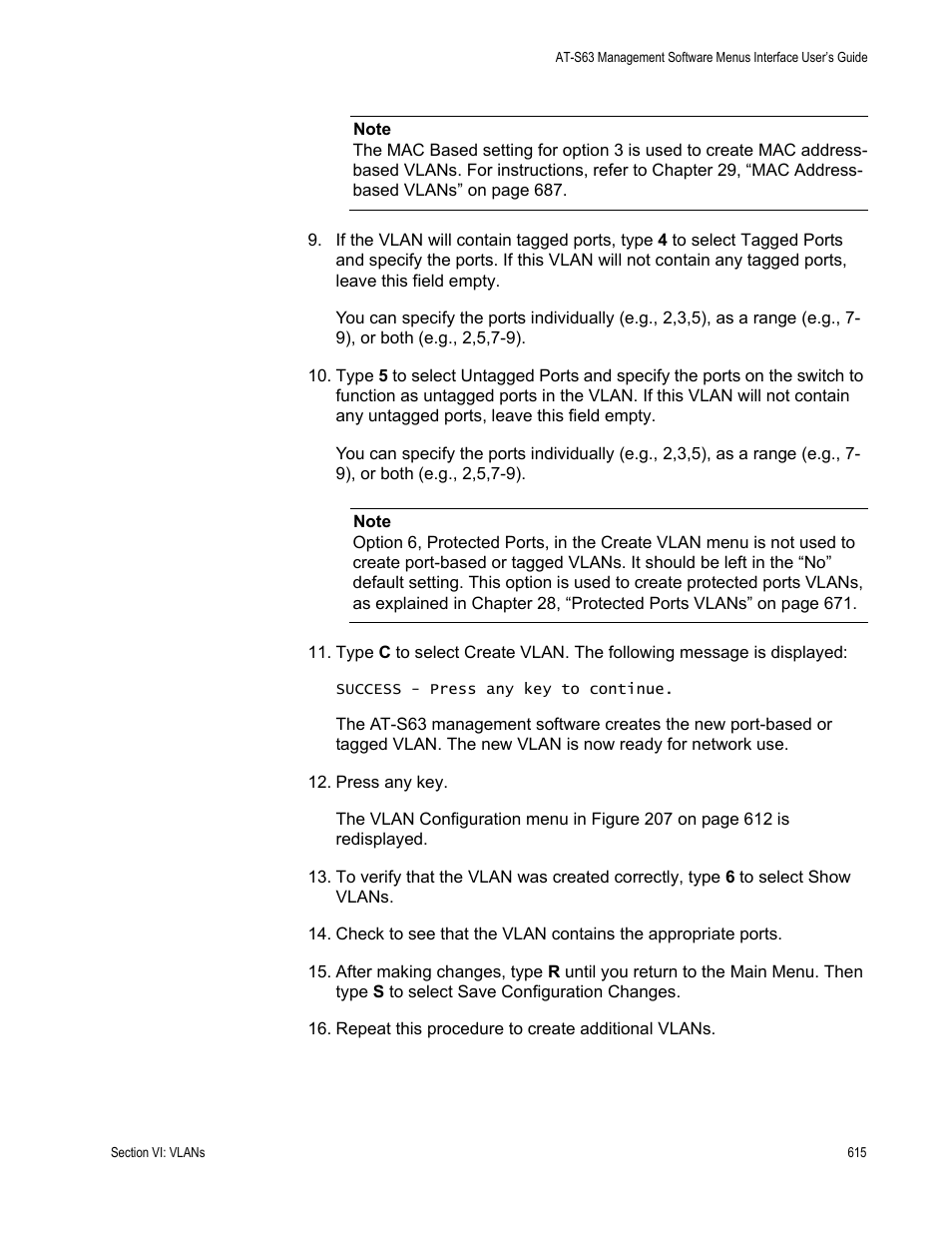 Allied Telesis AT-S63 User Manual | Page 615 / 902