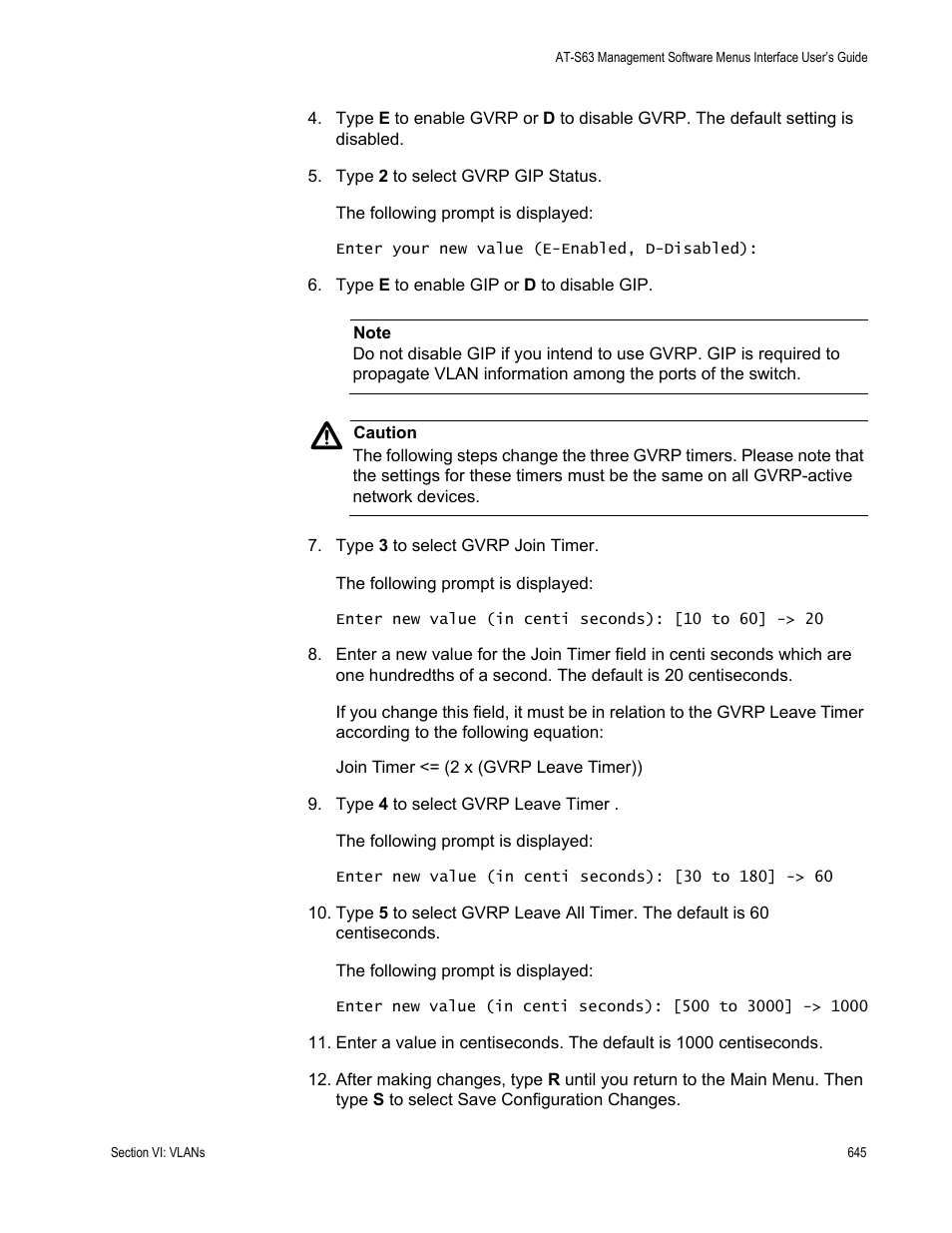 Allied Telesis AT-S63 User Manual | Page 645 / 902