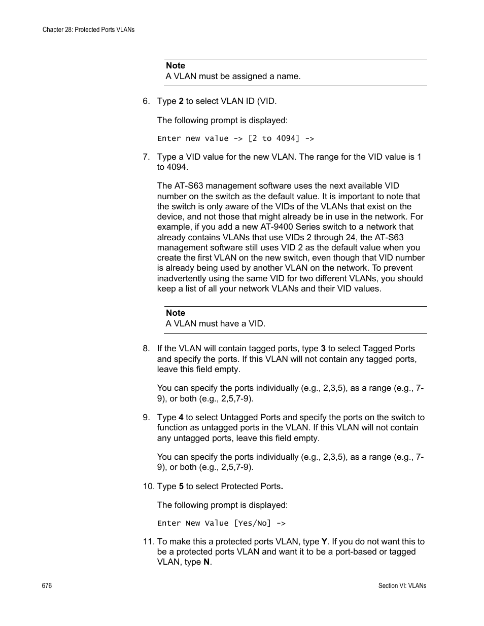 Allied Telesis AT-S63 User Manual | Page 676 / 902