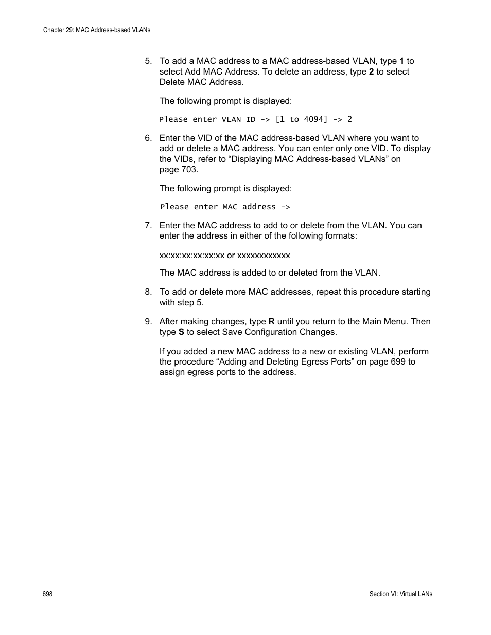 Allied Telesis AT-S63 User Manual | Page 698 / 902