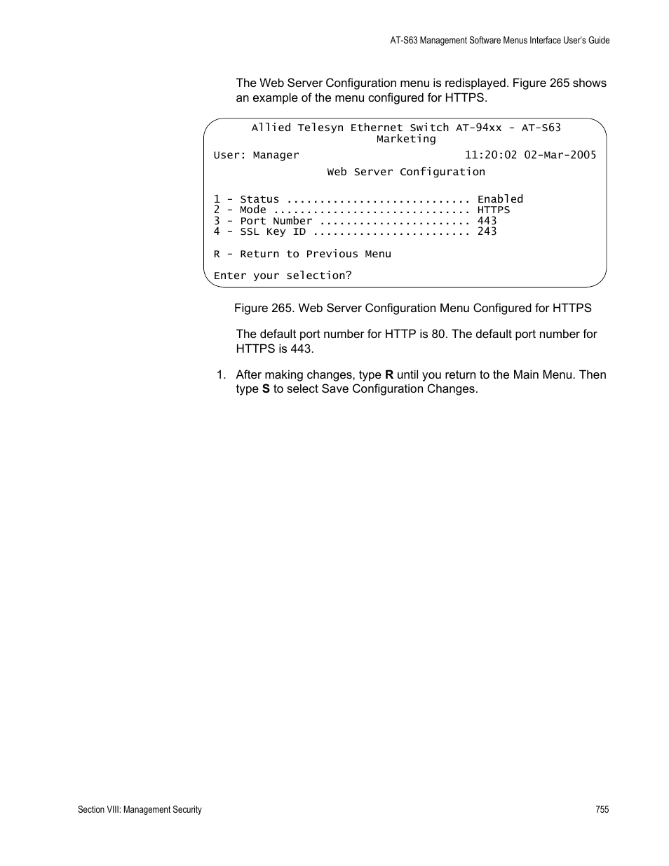 Allied Telesis AT-S63 User Manual | Page 755 / 902