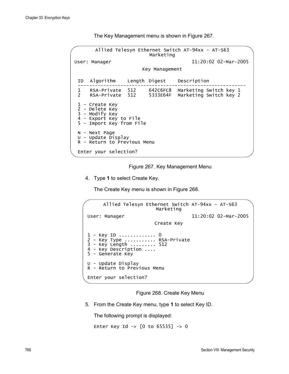 Allied Telesis AT-S63 User Manual | Page 768 / 902