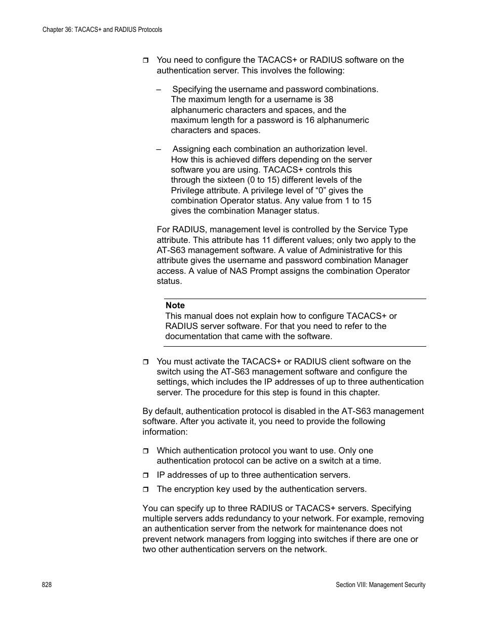 Allied Telesis AT-S63 User Manual | Page 828 / 902