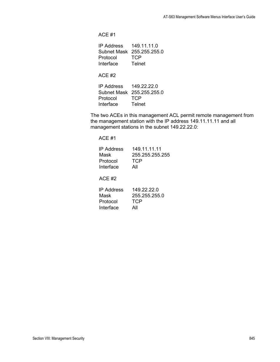 Allied Telesis AT-S63 User Manual | Page 845 / 902