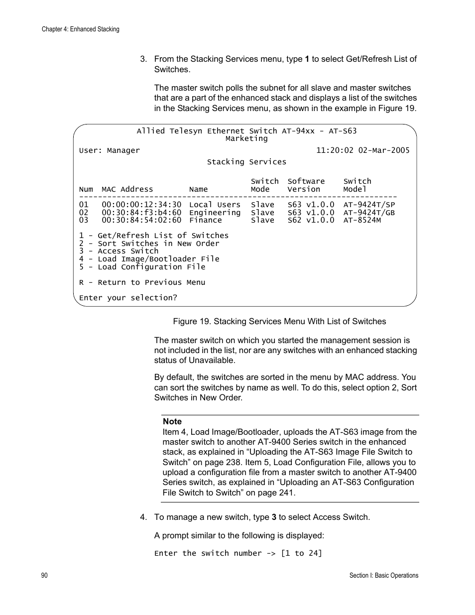 Allied Telesis AT-S63 User Manual | Page 90 / 902