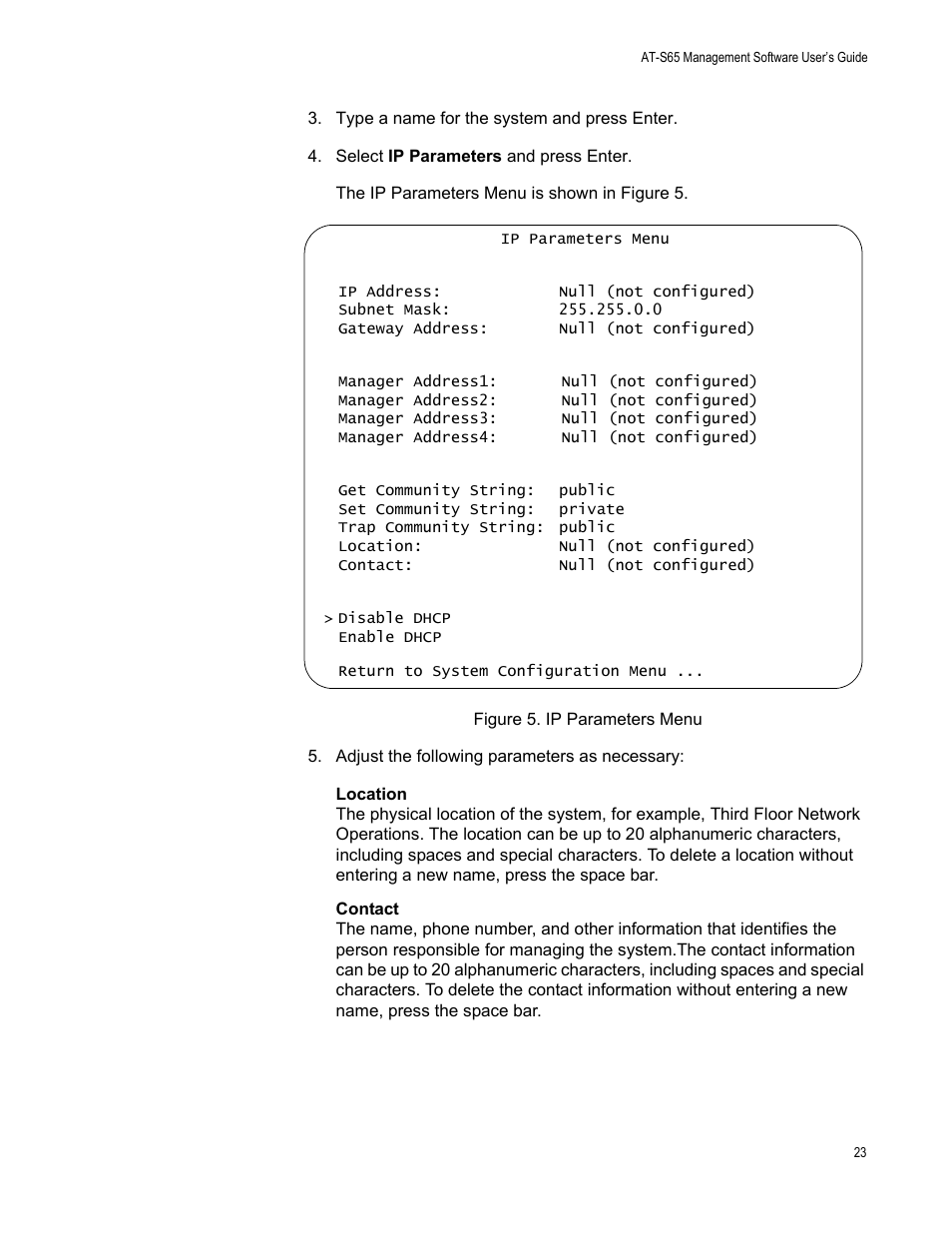 Allied Telesis AT-S65 User Manual | Page 23 / 98