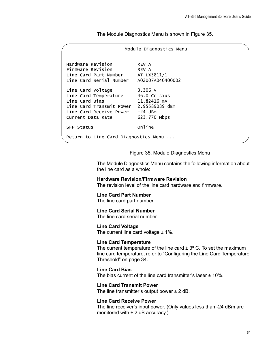 Allied Telesis AT-S65 User Manual | Page 79 / 98