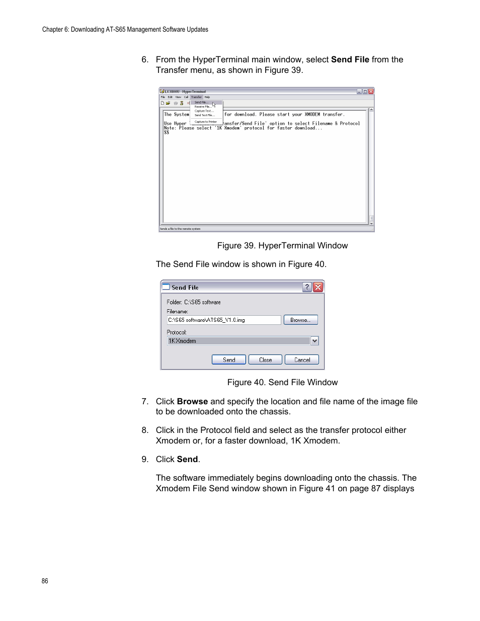Allied Telesis AT-S65 User Manual | Page 86 / 98