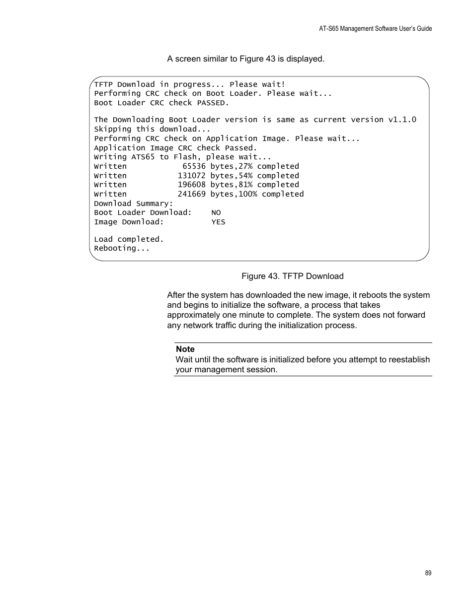 Allied Telesis AT-S65 User Manual | Page 89 / 98
