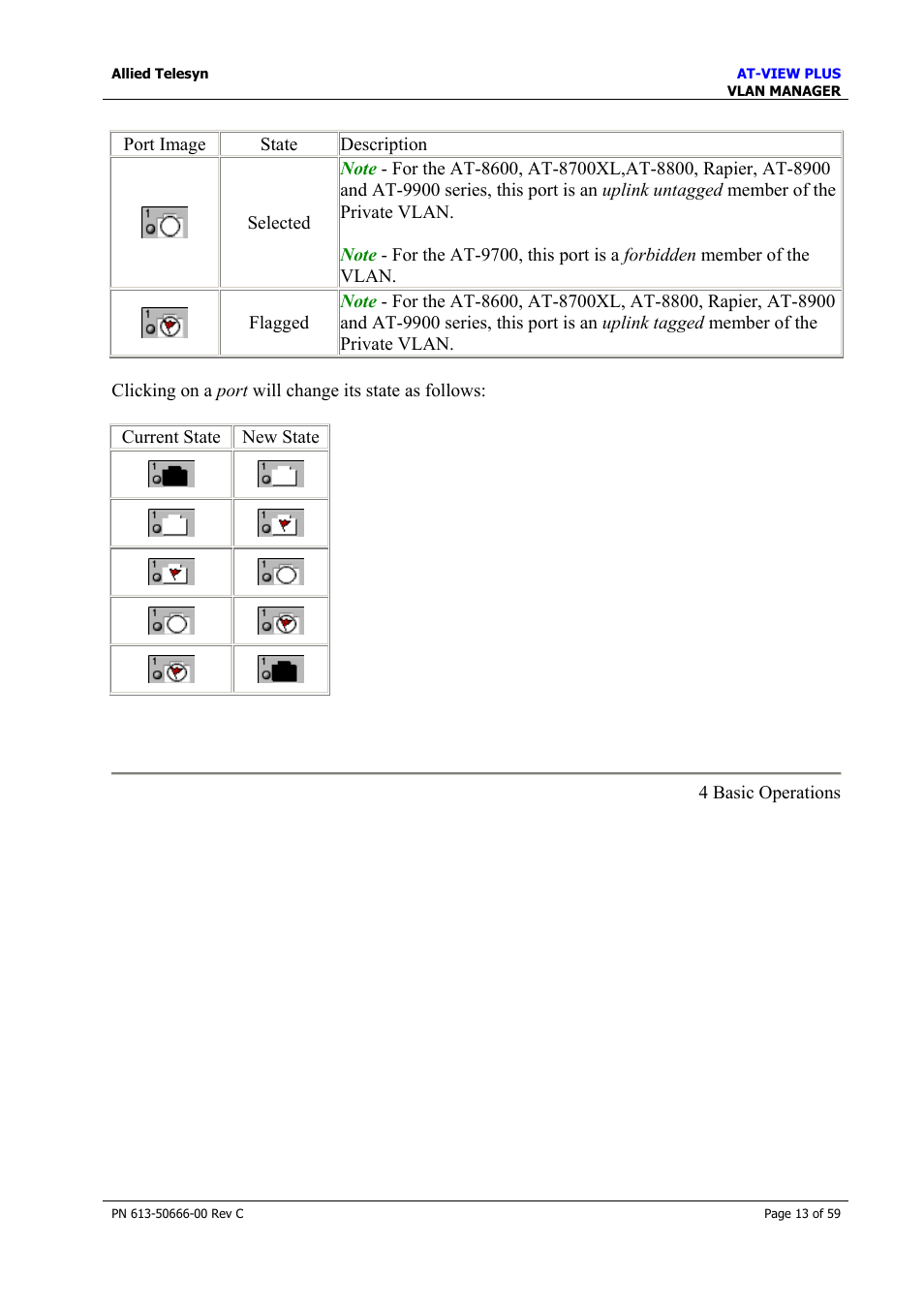 Allied Telesis AT-VIEW PLUS 3.2 VLAN MANAGER User Manual | Page 13 / 59