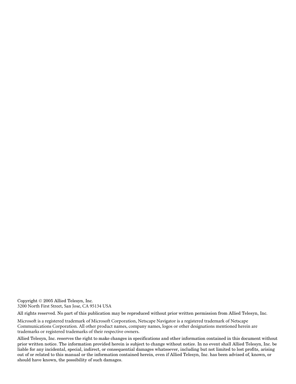 Allied Telesis AT-2746FX User Manual | Page 2 / 238