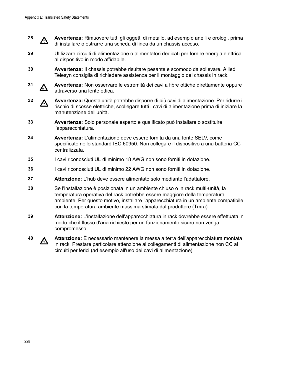 Allied Telesis AT-2746FX User Manual | Page 228 / 238