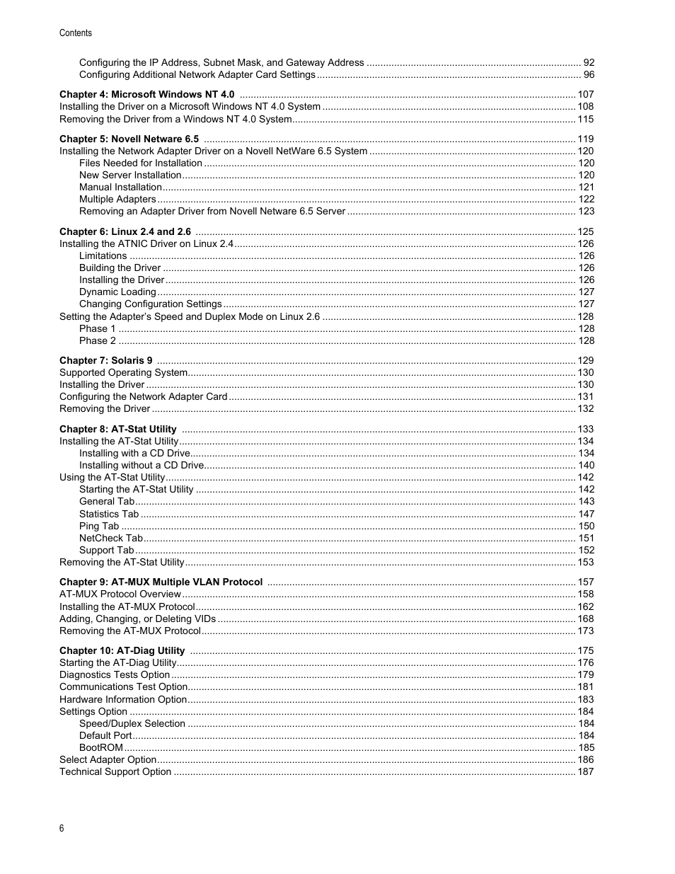 Allied Telesis AT-2746FX User Manual | Page 6 / 238