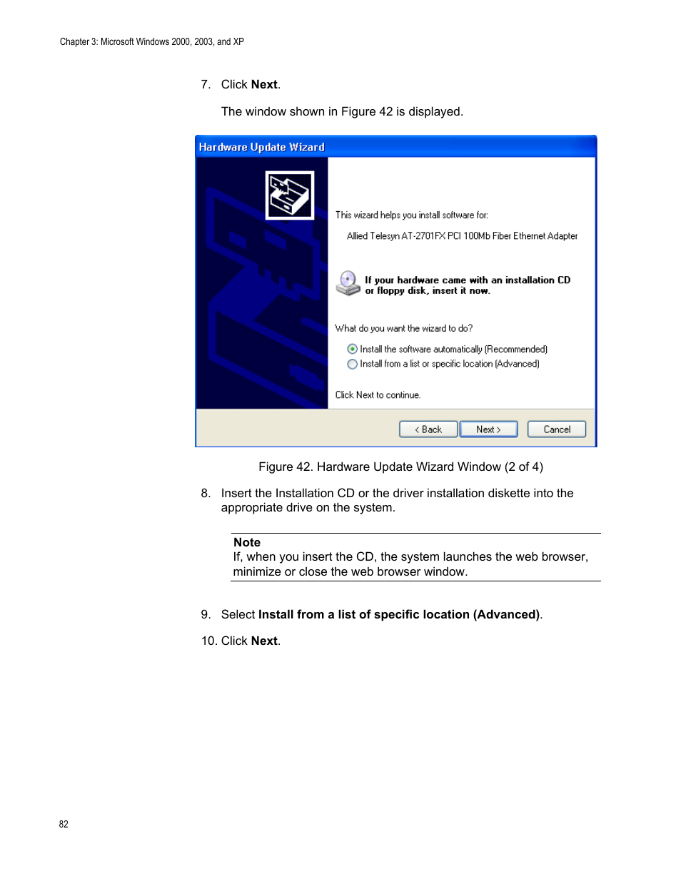 Allied Telesis AT-2746FX User Manual | Page 82 / 238