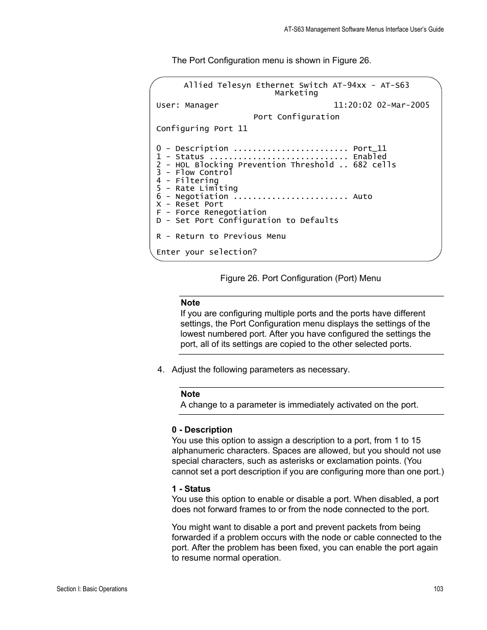 Allied Telesis AT-S63 User Manual | Page 103 / 822
