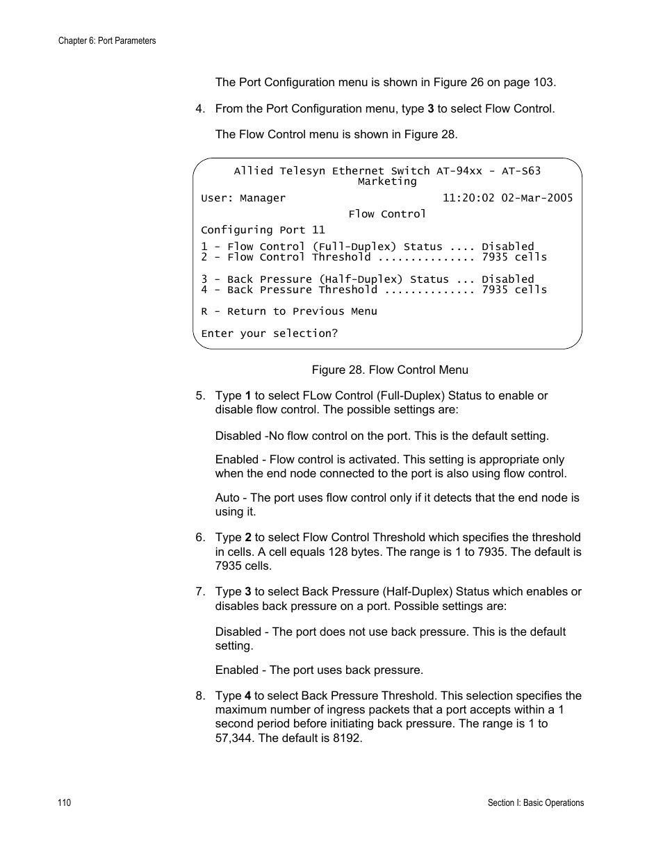 Allied Telesis AT-S63 User Manual | Page 110 / 822