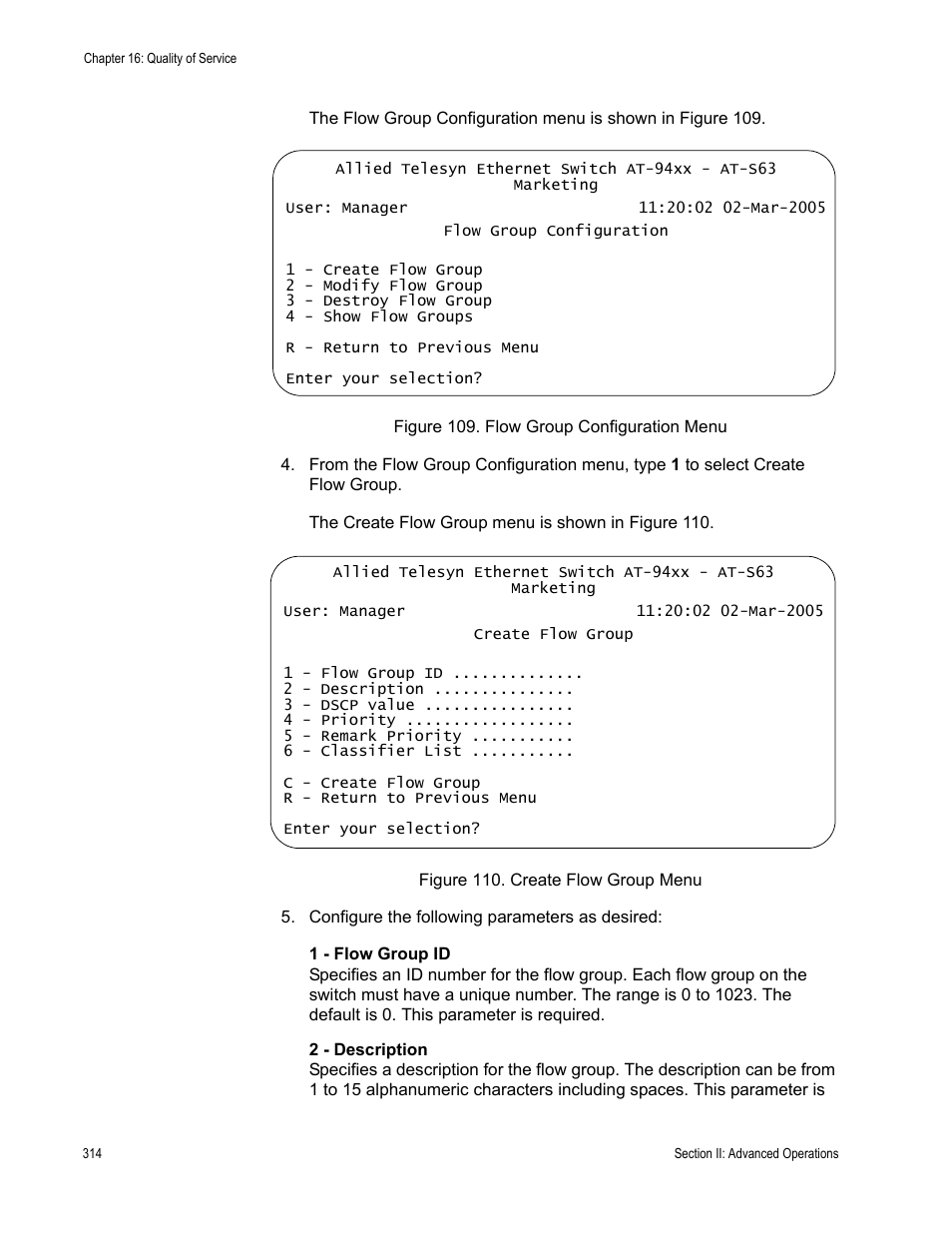 Allied Telesis AT-S63 User Manual | Page 314 / 822