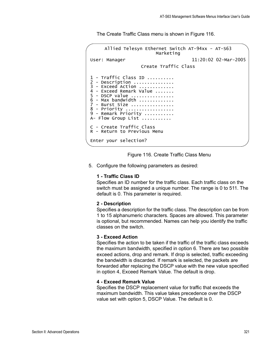 Allied Telesis AT-S63 User Manual | Page 321 / 822