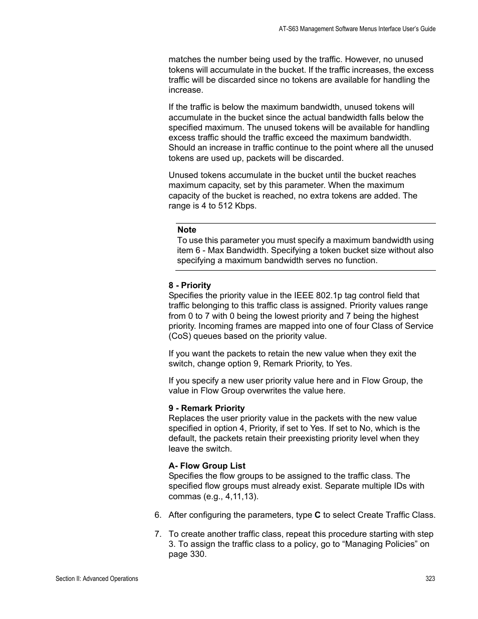 Allied Telesis AT-S63 User Manual | Page 323 / 822