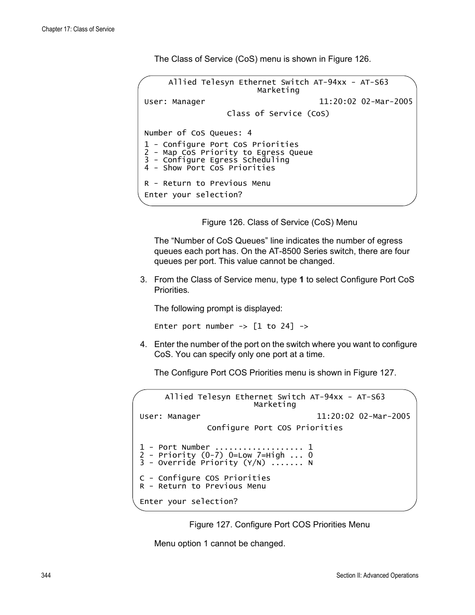 Allied Telesis AT-S63 User Manual | Page 344 / 822