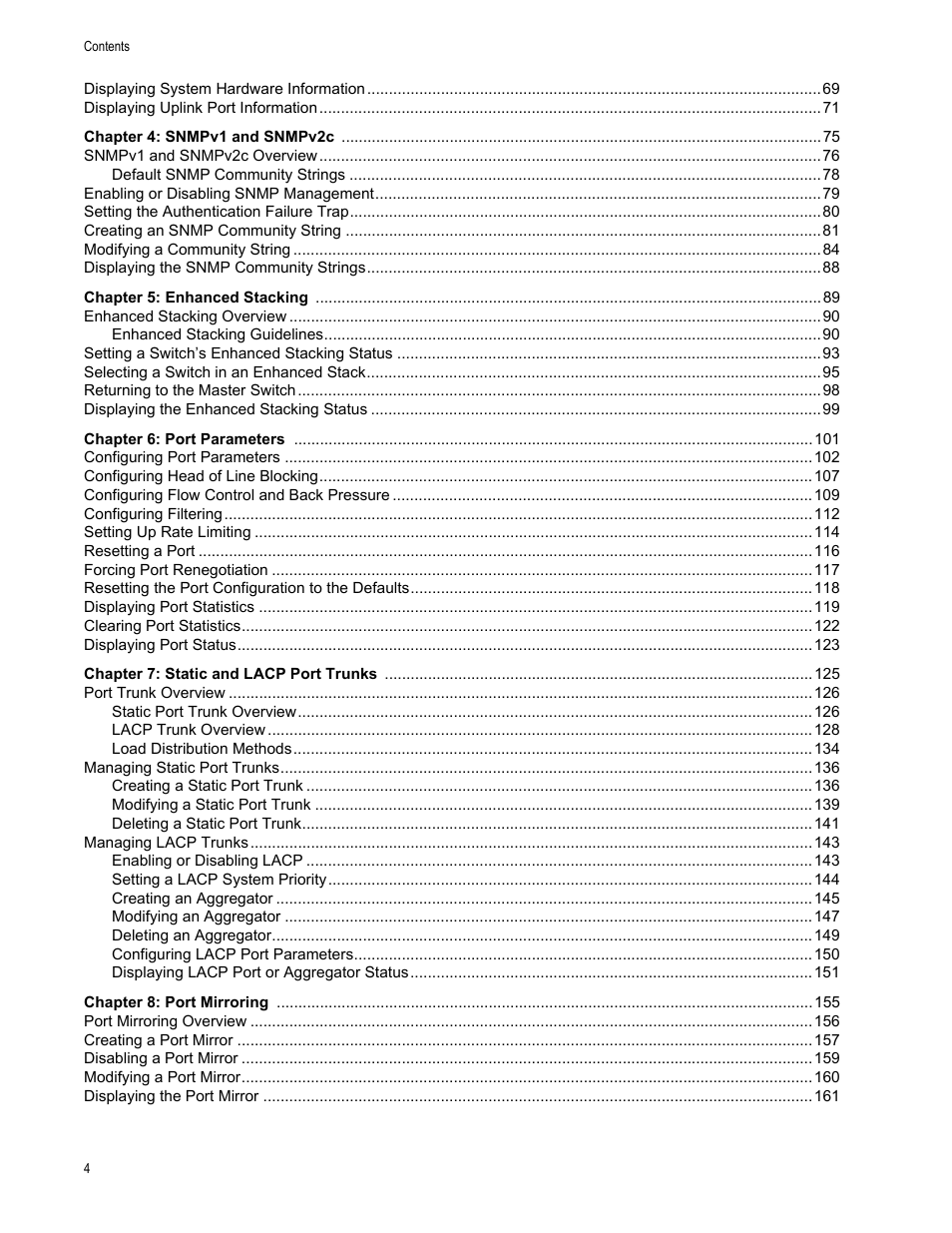 Allied Telesis AT-S63 User Manual | Page 4 / 822