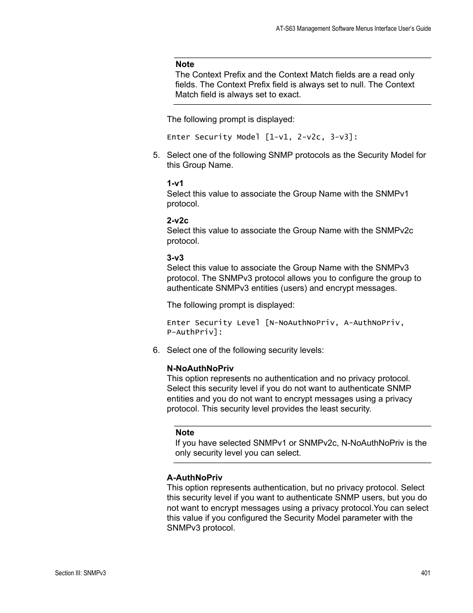 Allied Telesis AT-S63 User Manual | Page 401 / 822