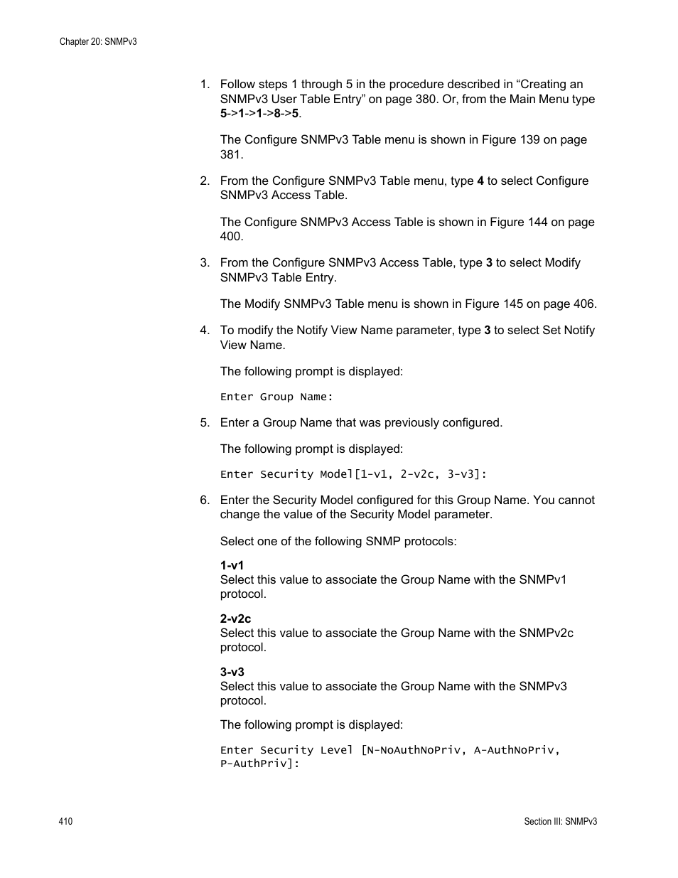 Allied Telesis AT-S63 User Manual | Page 410 / 822