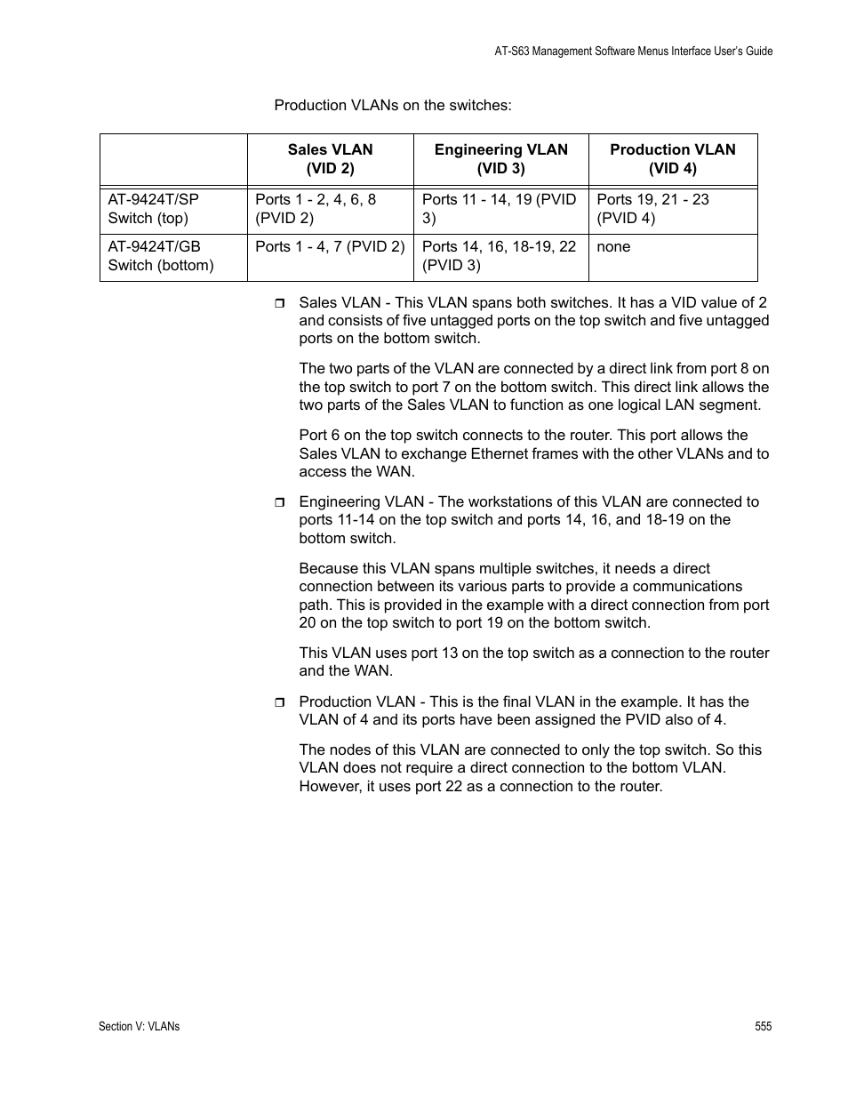 Allied Telesis AT-S63 User Manual | Page 555 / 822
