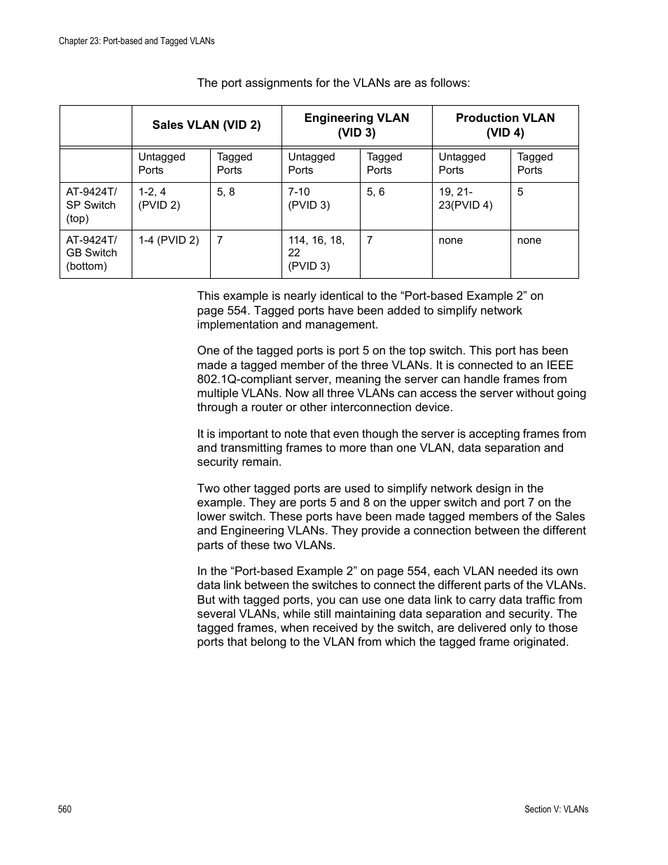 Allied Telesis AT-S63 User Manual | Page 560 / 822