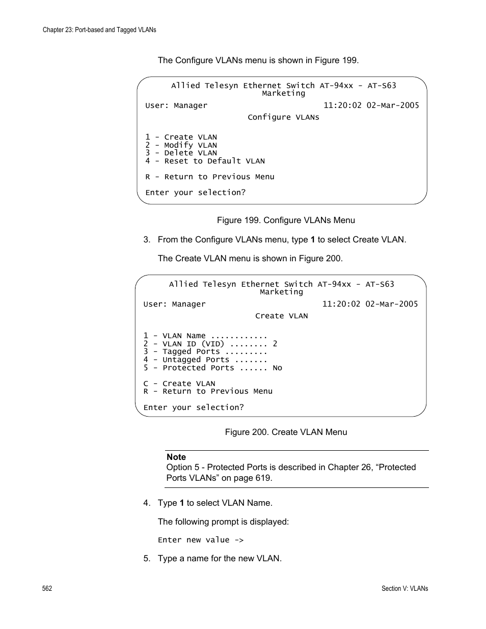 Allied Telesis AT-S63 User Manual | Page 562 / 822