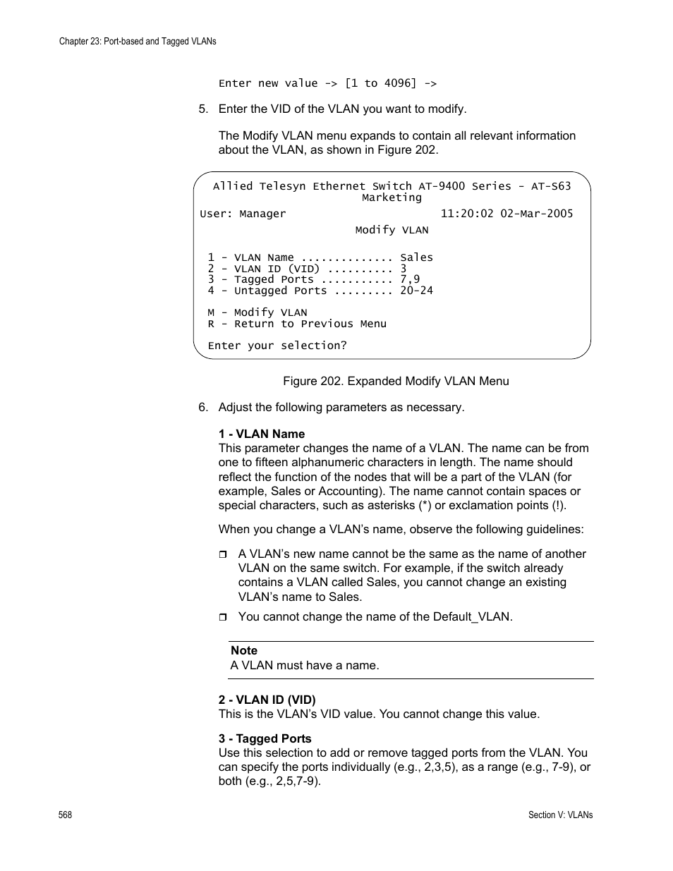 Allied Telesis AT-S63 User Manual | Page 568 / 822