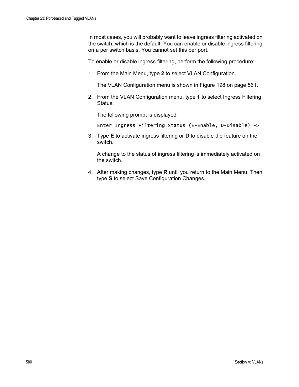 Allied Telesis AT-S63 User Manual | Page 580 / 822