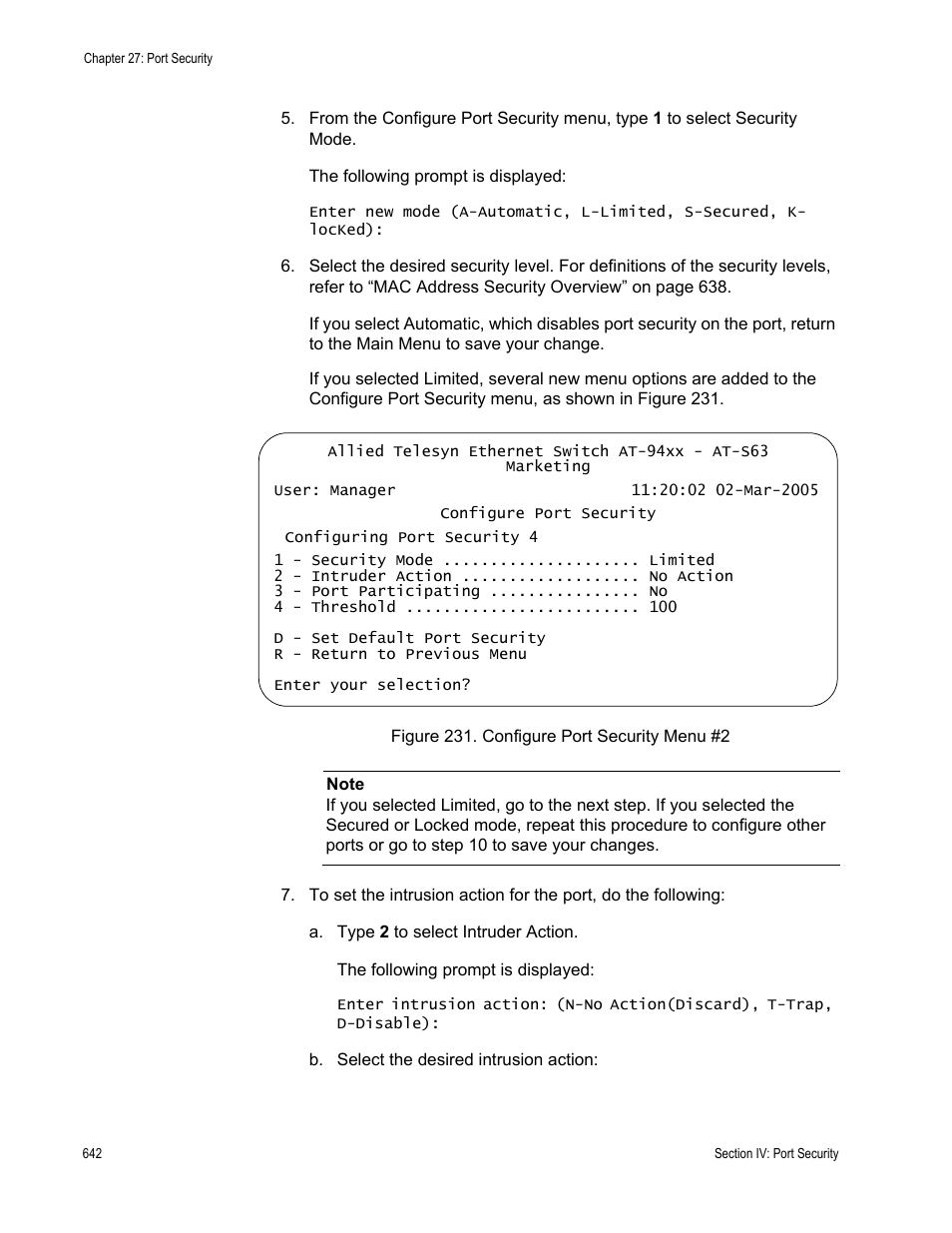 Allied Telesis AT-S63 User Manual | Page 642 / 822