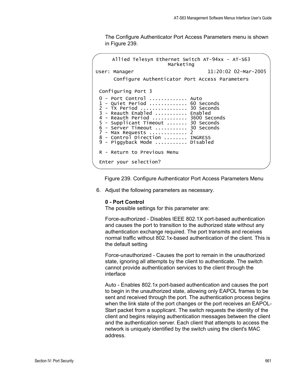 Allied Telesis AT-S63 User Manual | Page 661 / 822