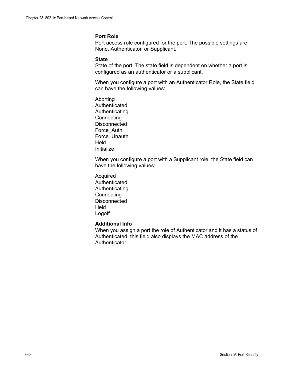 Allied Telesis AT-S63 User Manual | Page 668 / 822