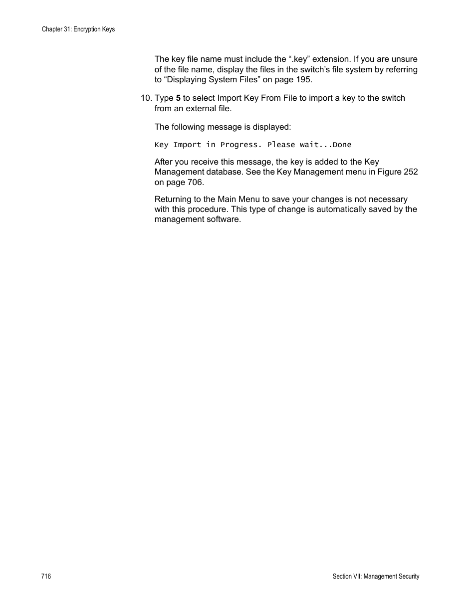 Allied Telesis AT-S63 User Manual | Page 716 / 822