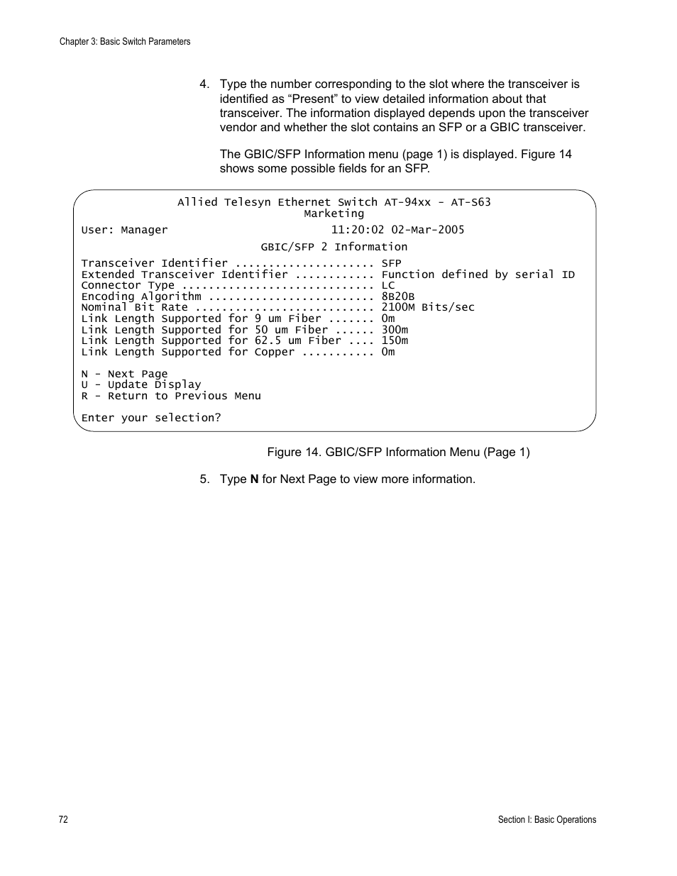 Allied Telesis AT-S63 User Manual | Page 72 / 822