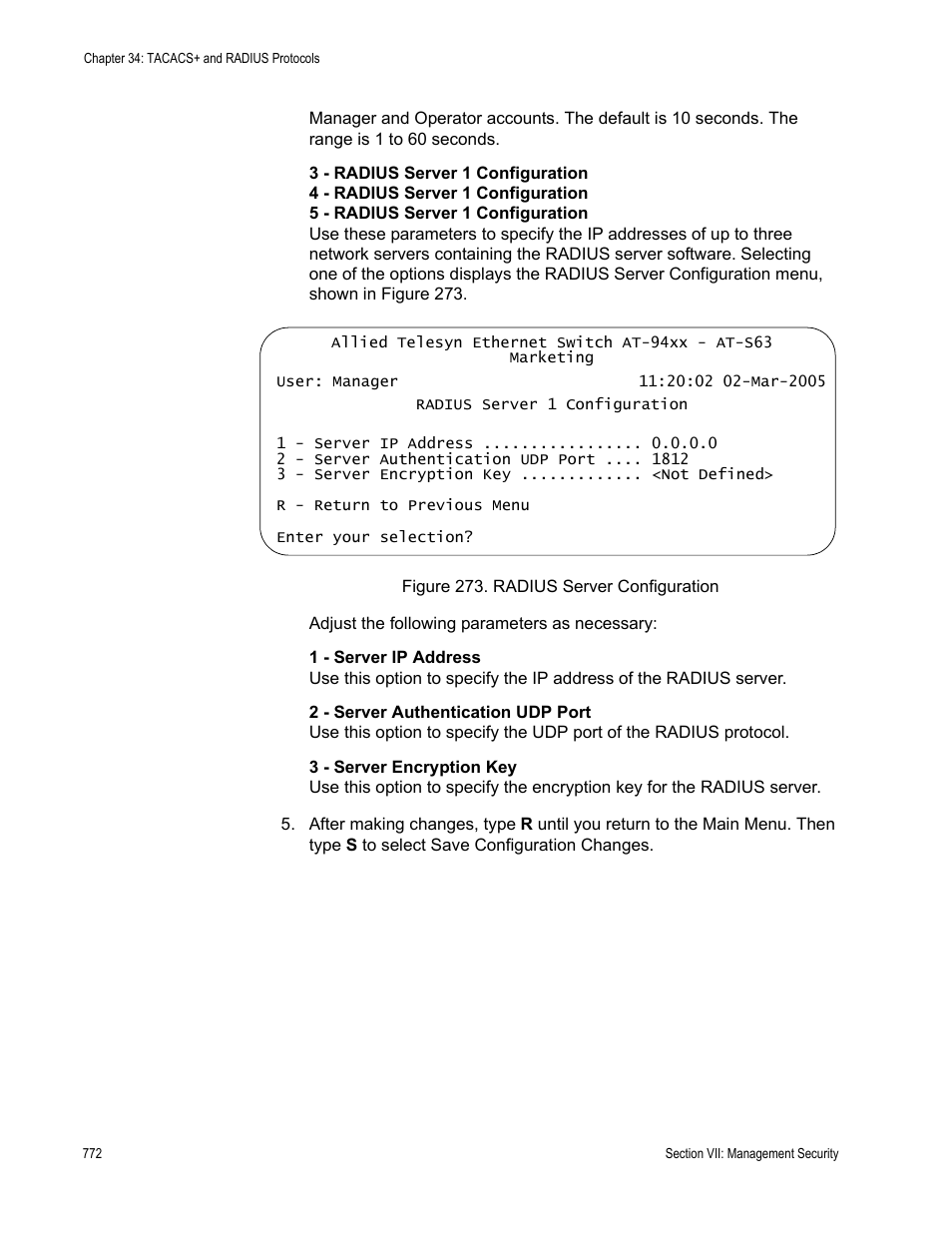 Allied Telesis AT-S63 User Manual | Page 772 / 822