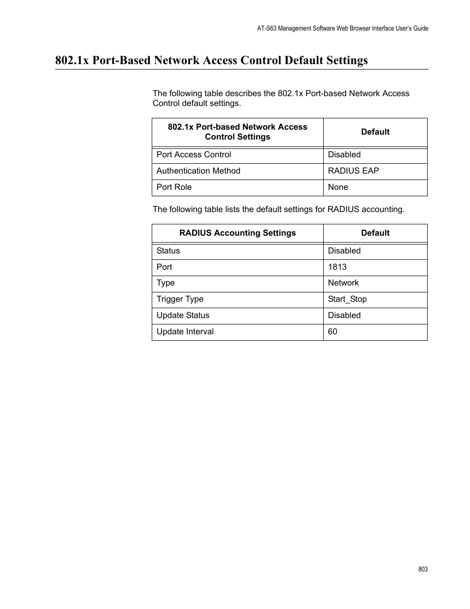 Allied Telesis AT-S63 User Manual | Page 803 / 822