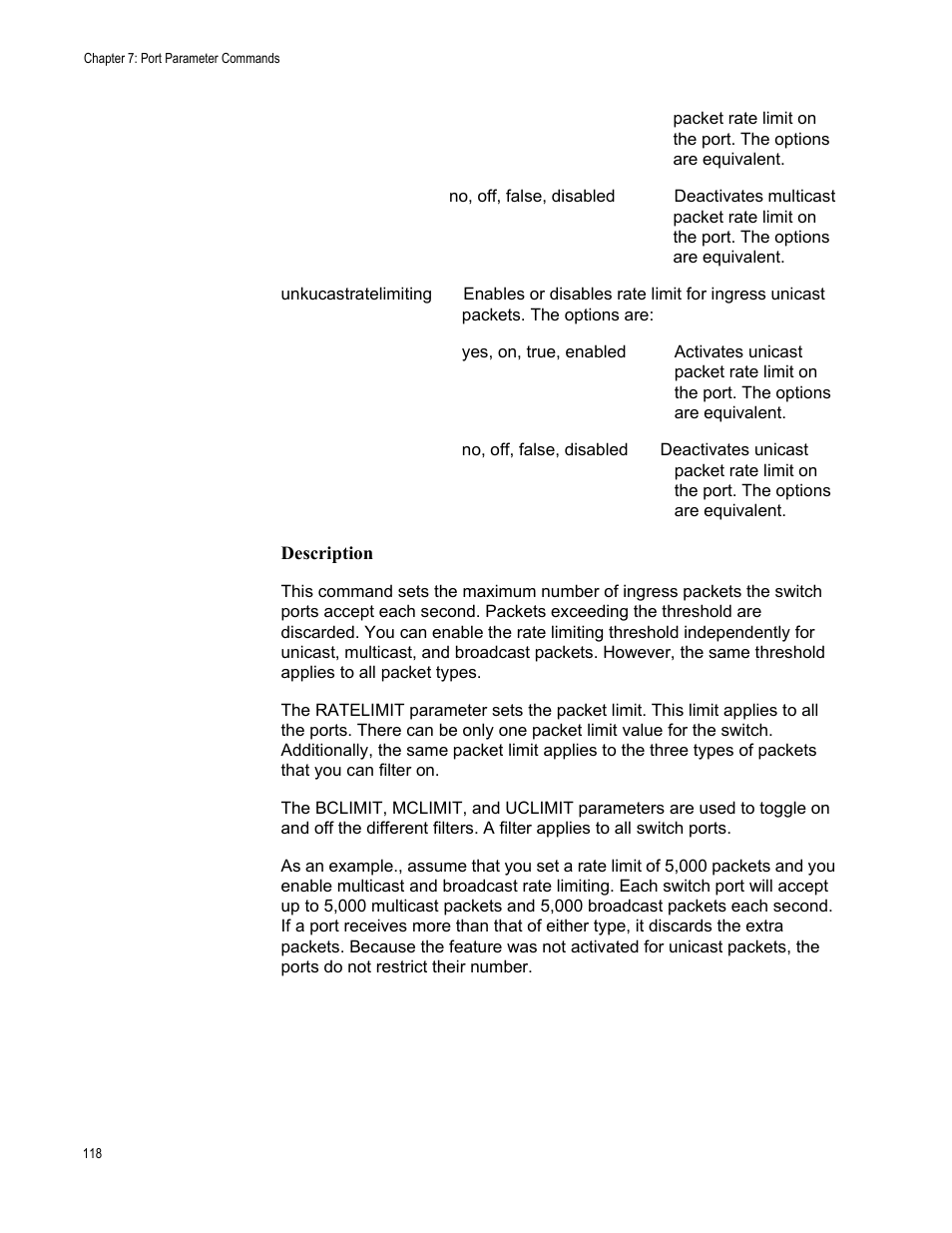 Description | Allied Telesis AT-S63 User Manual | Page 118 / 562